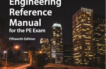 Civil Engineering Reference Manual for the PE Exam by Michael 15th Edition eBook cover