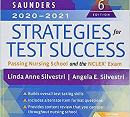 Saunders 2020-2021 Strategies for Test Success: Passing Nursing School and the 6 eBook cover