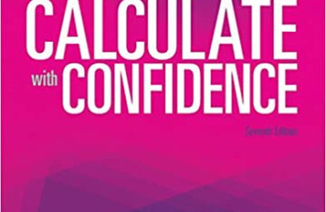 Calculate with Confidence 7th Edition eBook cover
