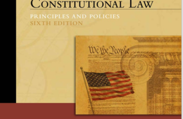 Constitutional Law: Principles and Policies (Aspen Treatise) 6th Edition by eBook cover