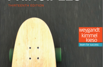 Accounting Principles 13th Edition by Jerry Weygandt & Paul Kimmel eBook cover