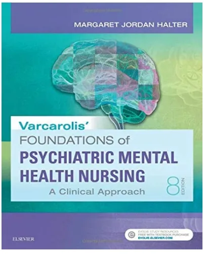 Nursing student studying Psychiatry & Mental Health materials